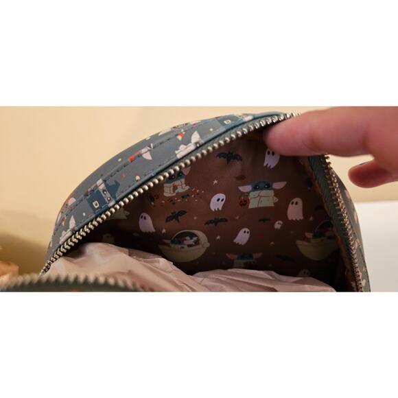 Loungefly Star Wars The Mandalorian Grogu Halloween Mini Backpack - Picture 3 of 4